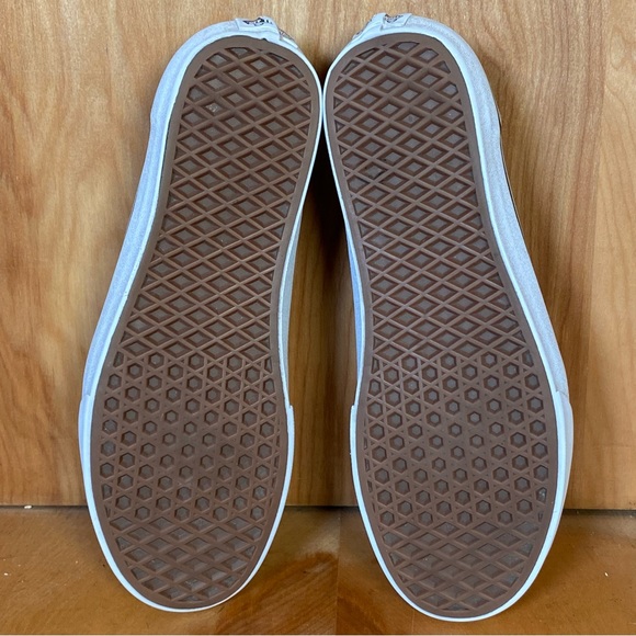 Mens 9.5 Vans Off The Wall Brigata Sneakers Grey Black SEF1111 - Picture 7 of 8